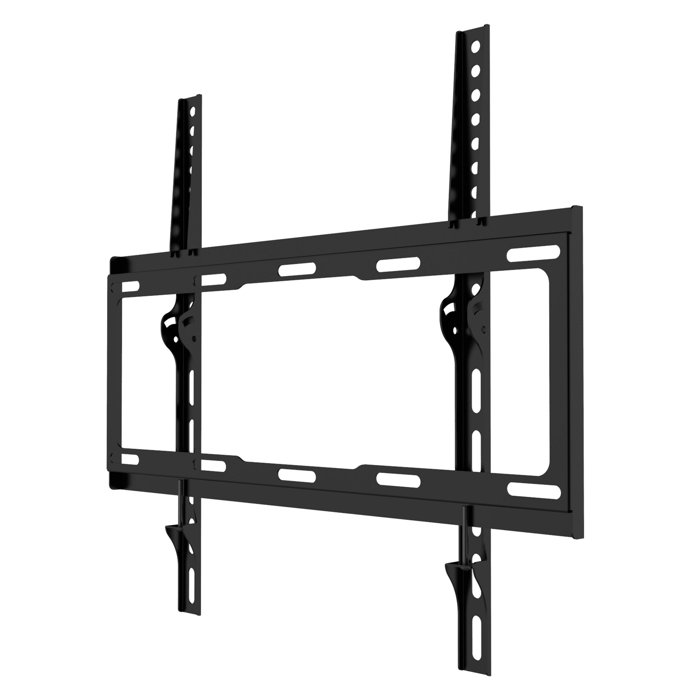 TV WALL MOUNT Fixed TV Bracket Flat Screens 32/" 55/" Max VESA 400 X 400 77 Lbs