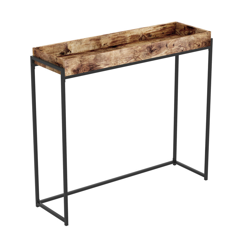 Loon Peak Goodlow 39 5 Console Table Reviews Wayfair