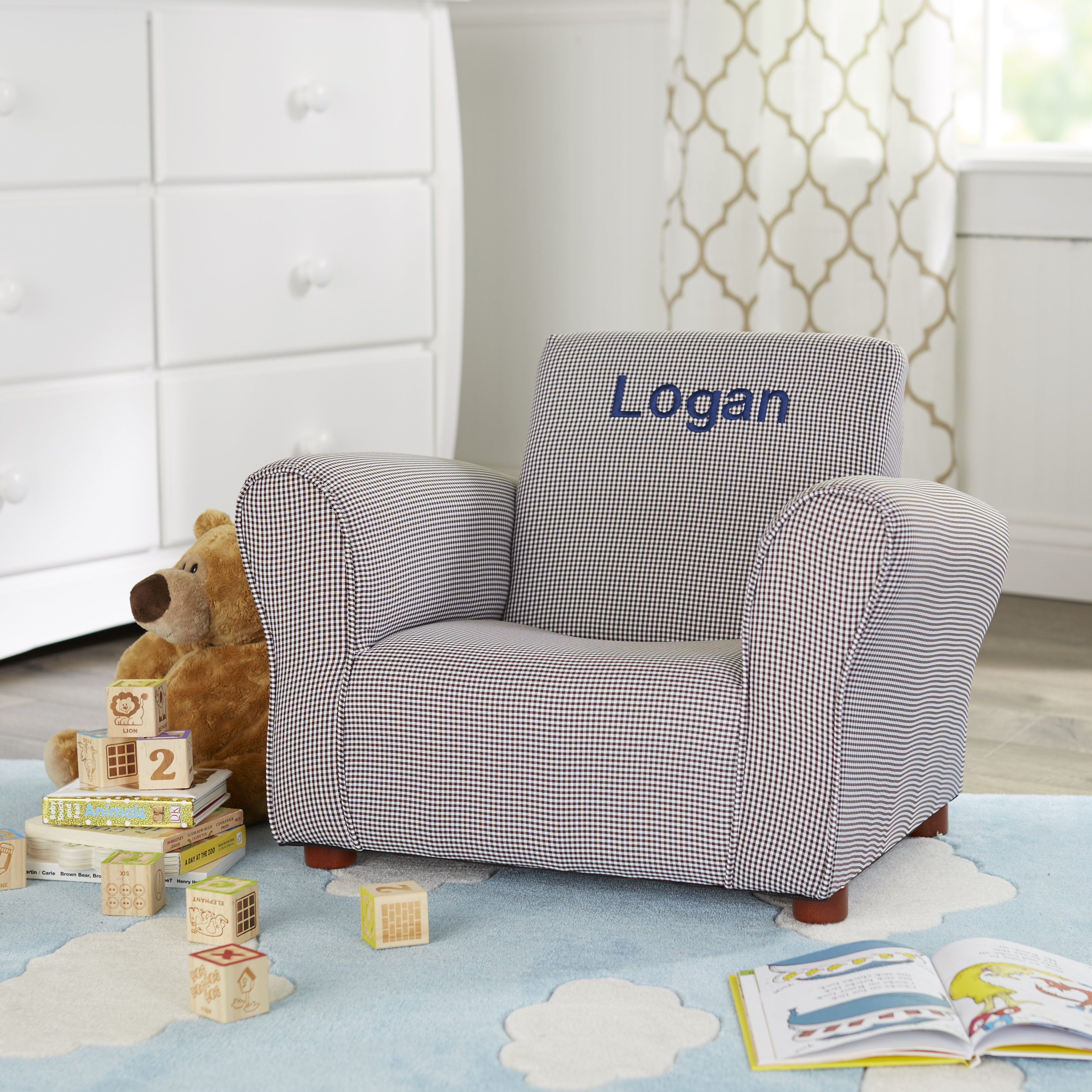 Keet Fauteuil Club Personnalisable Pour Enfant Little Furniture Et Commentaires Wayfair Ca