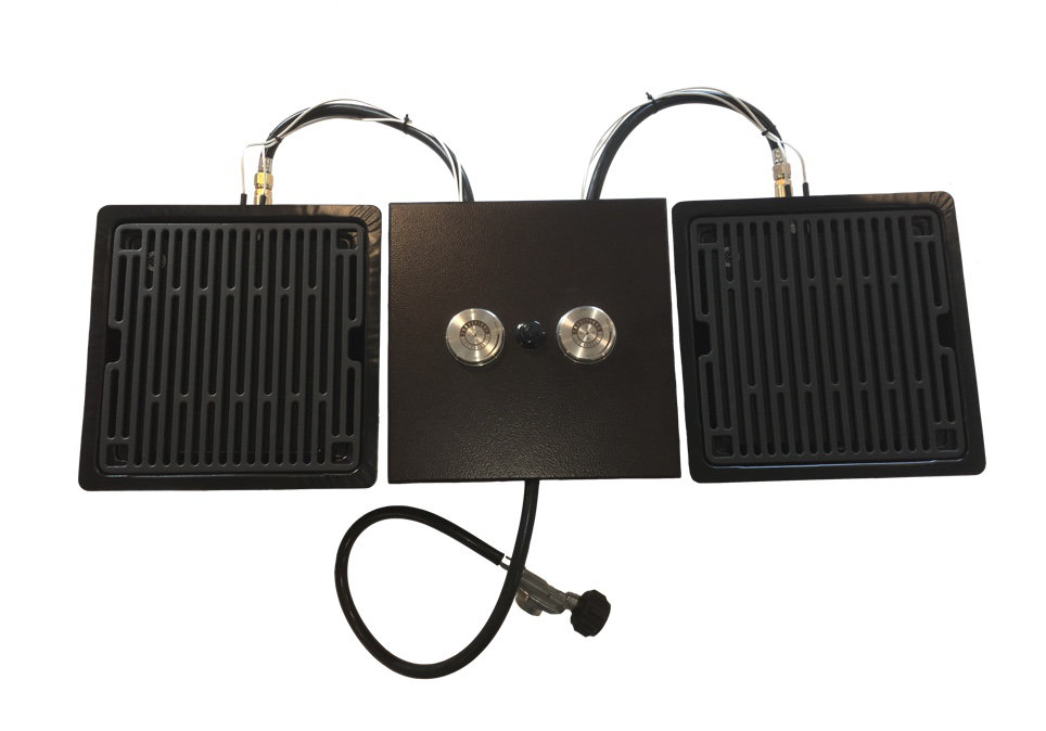 Traditions Generations 2 Burner Bult In Flat Top Propane Gas Grill