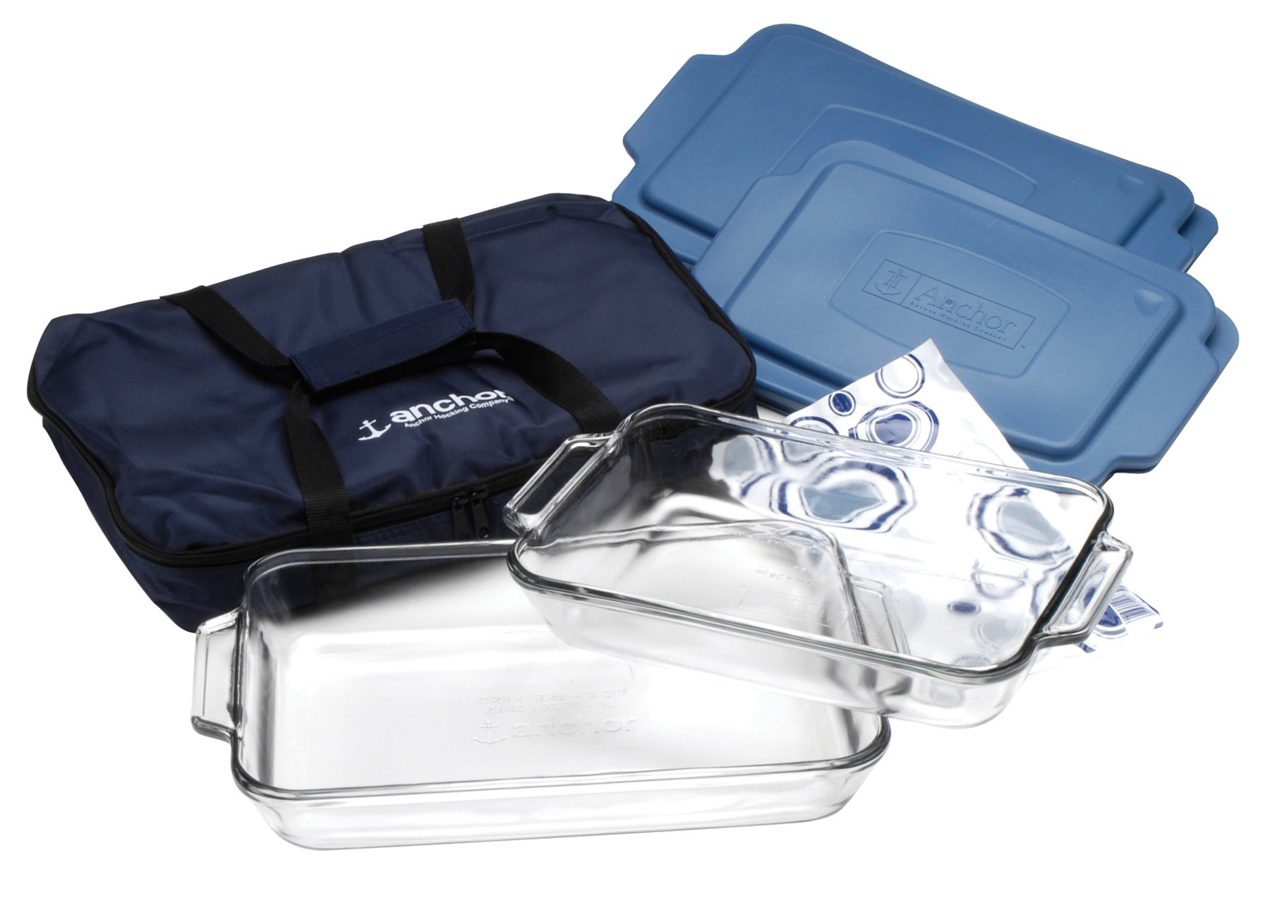 Anchor Hocking 6 Piece Glass Bakeware Set Wayfair