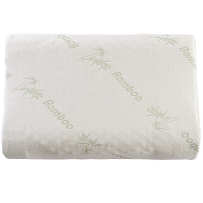 Delphine Contoured Plush Dunlop Latex Standard Bed Pillow