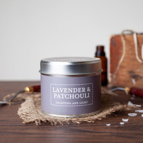 Lavender and Patchouli Scented Jar Candle The Country Candle Company