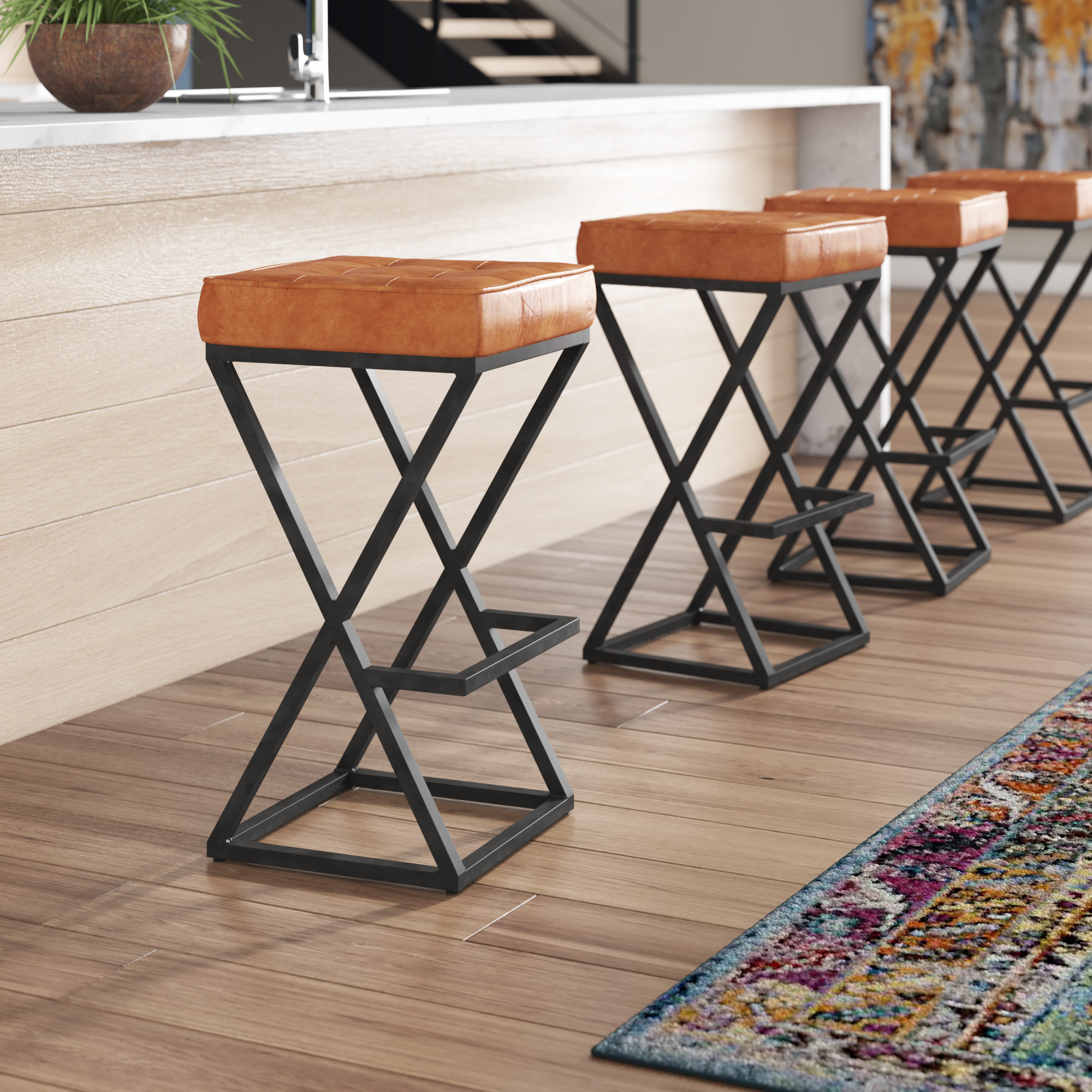 Trent Austin Design Ceballos 29 Bar Stool Reviews Wayfair