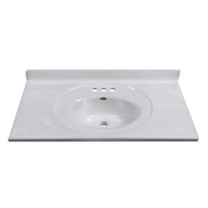 Recessed Center Oval Bowl 37