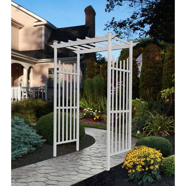 New England Arbors Cardiff Vinyl Arbour & Reviews | Wayfair.ca