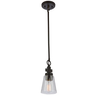Highland Dunes Fehr 1 Light Single Jar Pendant Wayfair