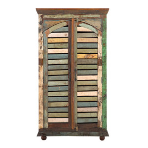 Drehtürenschrank Avadi, 147 cm H x 80 cm B x 40..