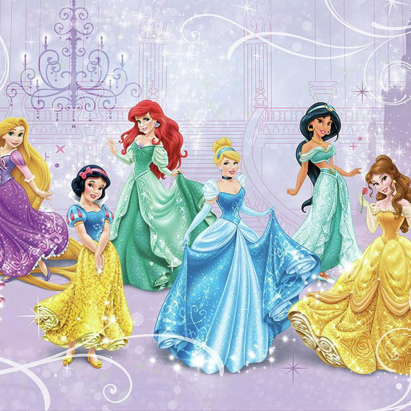 York Wallcoverings Walt Disney Kids Ii Disney Princesses Royal 10 5 X 72 Wall Mural Reviews Wayfair
