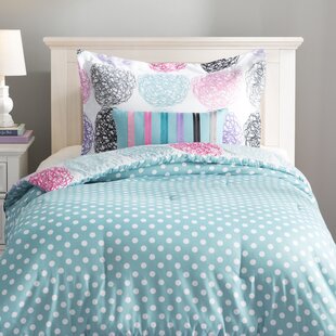 New Girls Teens Blue Pink Lines X Follow Your Dreams Comforter Bedding 