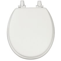 With Cover Round Centoco Gr4100-001 Toilet Seat Plastic White
