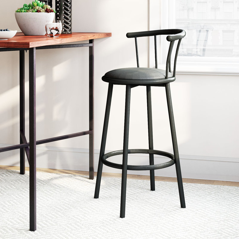 Laude Run Cantara 29 Swivel Bar Stool Reviews Wayfair Laude Run Cantara 29 Swivel Bar