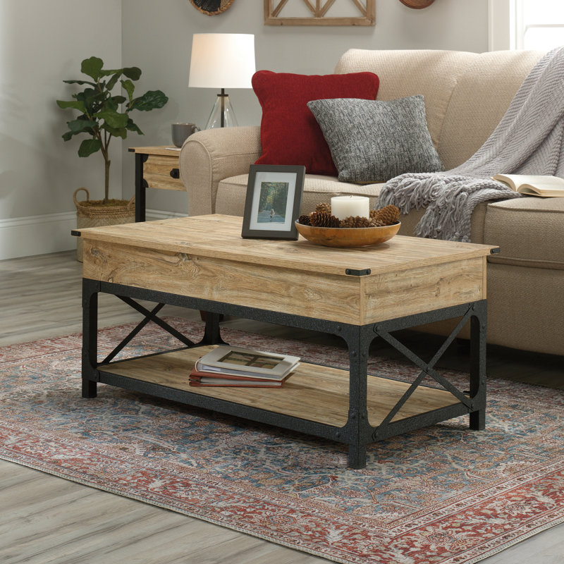 Williston Forge Marblehead Lift Top Coffee Table With Storage