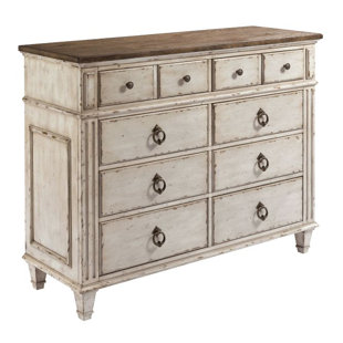 Go to store & view more images Dicha Bureau 8 Drawer Double Dresser by Ophelia & Co.