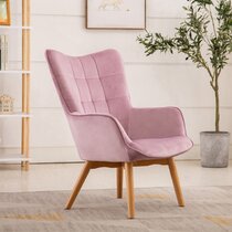 wayfair pink armchair