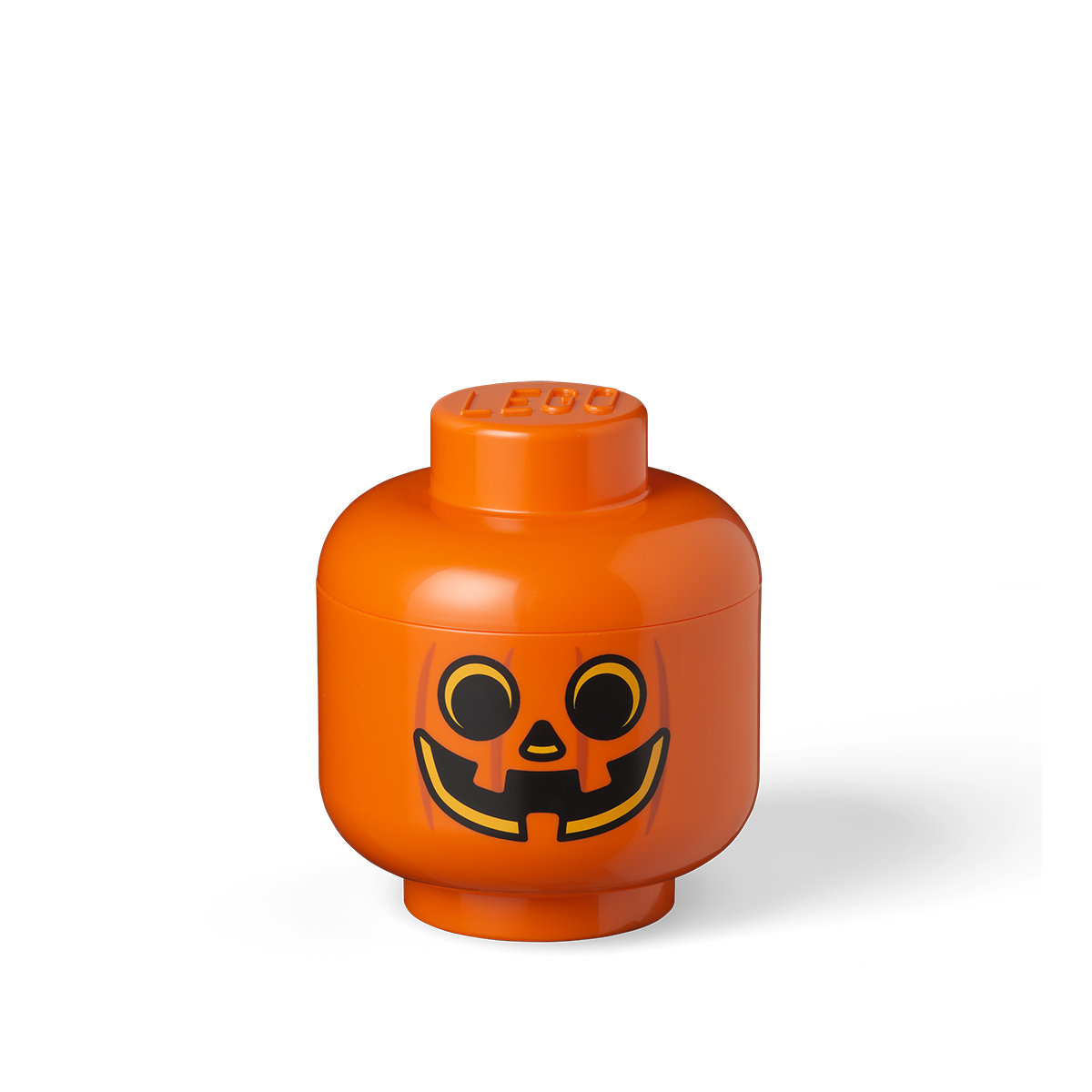lego pumpkin storage head