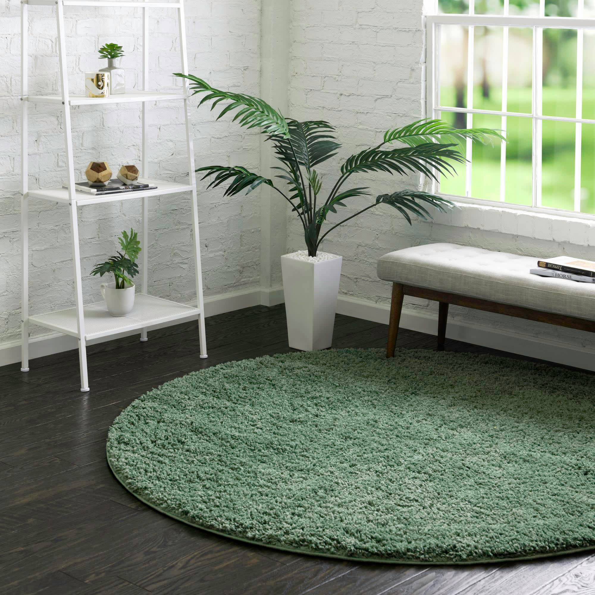 Zipcode Design™ Lizeth Power Loom Performance Sage Green Rug & Reviews