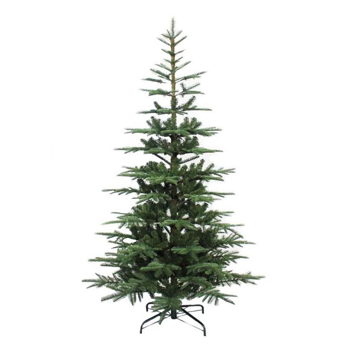 King Of Christmas 6' King Noble Fir Artificial Christmas Tree Unlit ...