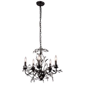 Ramsey 5-Light Crystal Chandelier