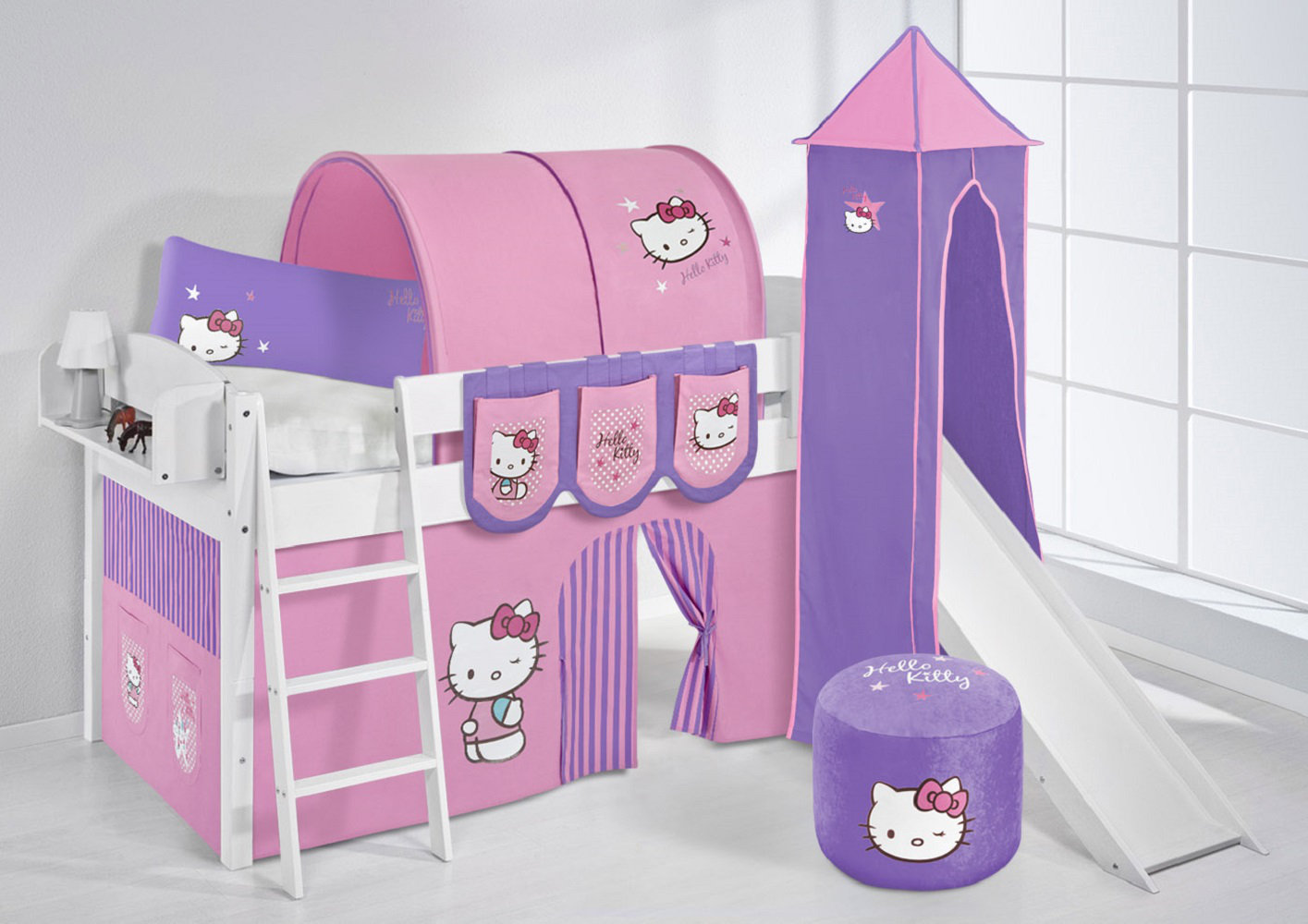 Lilokids Etagenbett Ida Hello Kitty 90 X 200 Cm Wayfair De