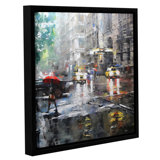 Red Umbrella Painting Wayfair