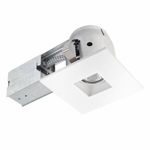 Integrated IC Rated Swivel Spotlight Square 4