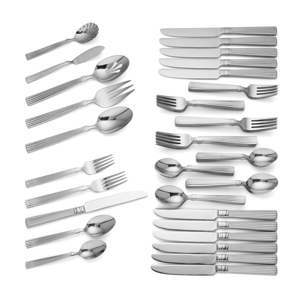 Reed Barton Crescendo Ii 65 Piece Flatware Set Service For 12