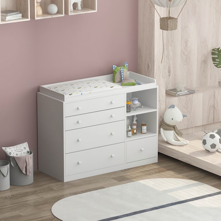 wayfair changing table dresser