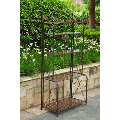 Nocona Wrought Iron Baker's Rack