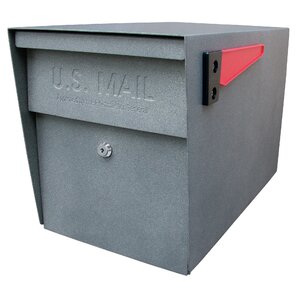 Mail Boss Locking Post Mounted Mailbox