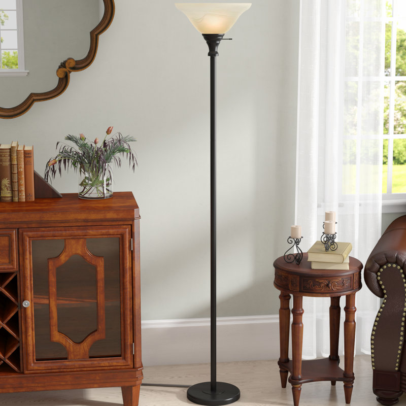 Red Barrel Studio Sagers 70 Torchiere Floor Lamp Reviews Wayfair
