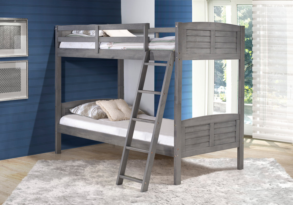 donco kids tree house twin bunk bed & reviews | wayfair donco kids tree house twin bunk bed & reviews | wayfair