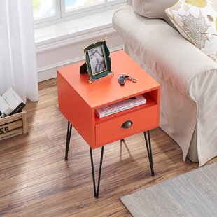 orange nightstand