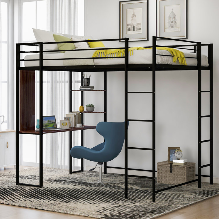 full metal loft bed