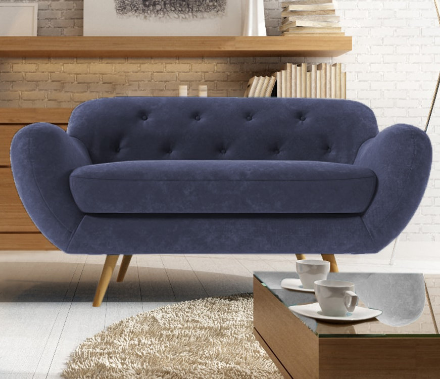 Sofa FLINT in blau