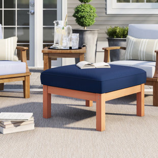Go to store & view more images Rossi Outdoor Ottoman with Cushion by Birch Lane? Heritage