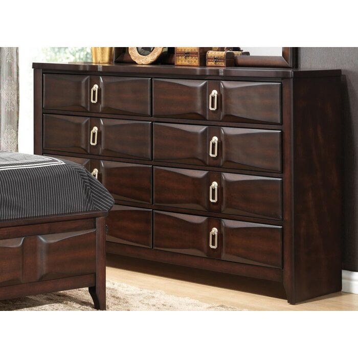 Darby Home Co Elidge 8 Drawer Double Dresser Wayfair