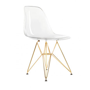 Goodfellow Acrylic Dining Chair by Everly Quinn Best #1