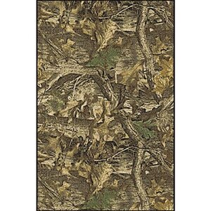 Realtree Timber Solid Camo Area Rug