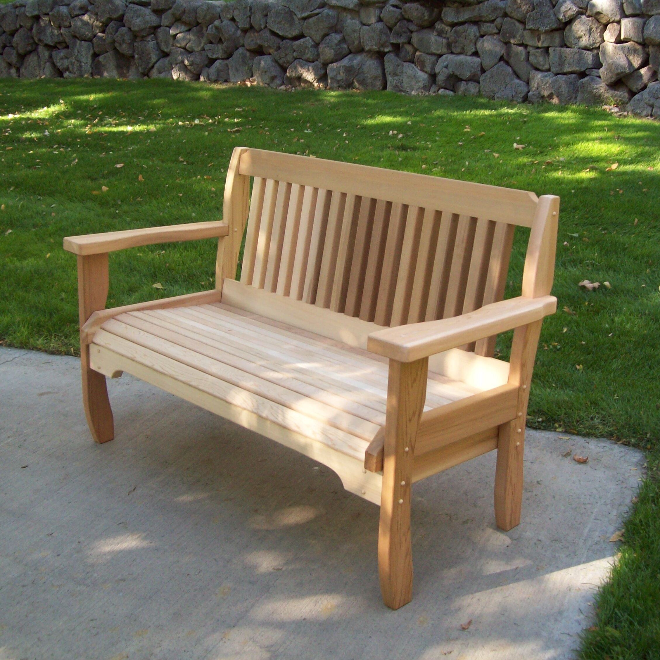 Highland Dunes Carmelita Garden Bench & Reviews | Wayfair