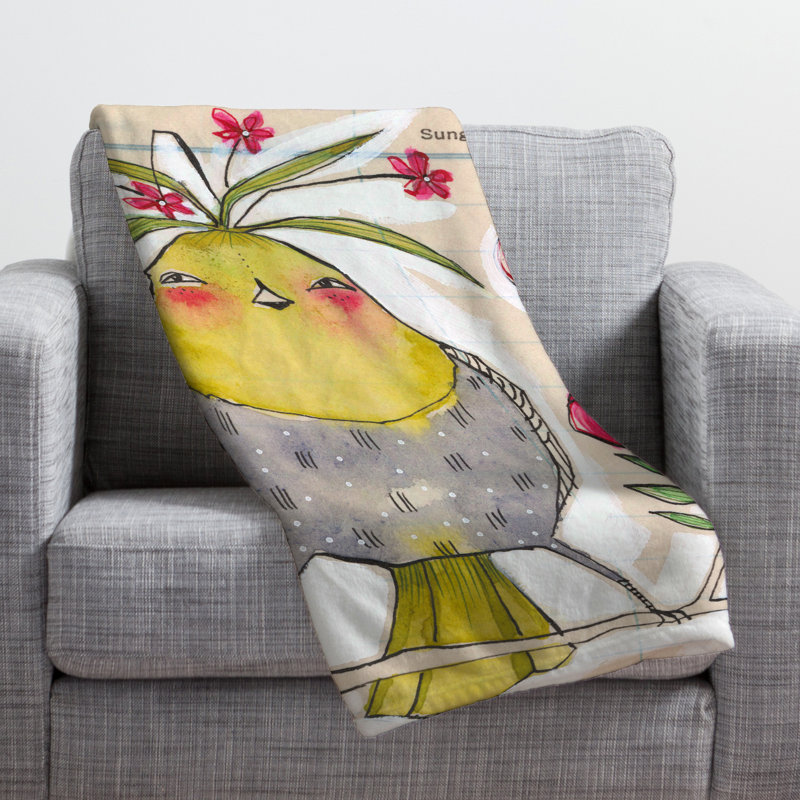 East Urban Home Sweetness And Light Throw Blanket Reviews Wayfair Sweetness And Light Throw Blanket