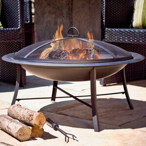 Steel Wood Burning Fire Pit