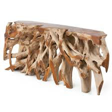Teak Root Console Table by IKsunTeak New
