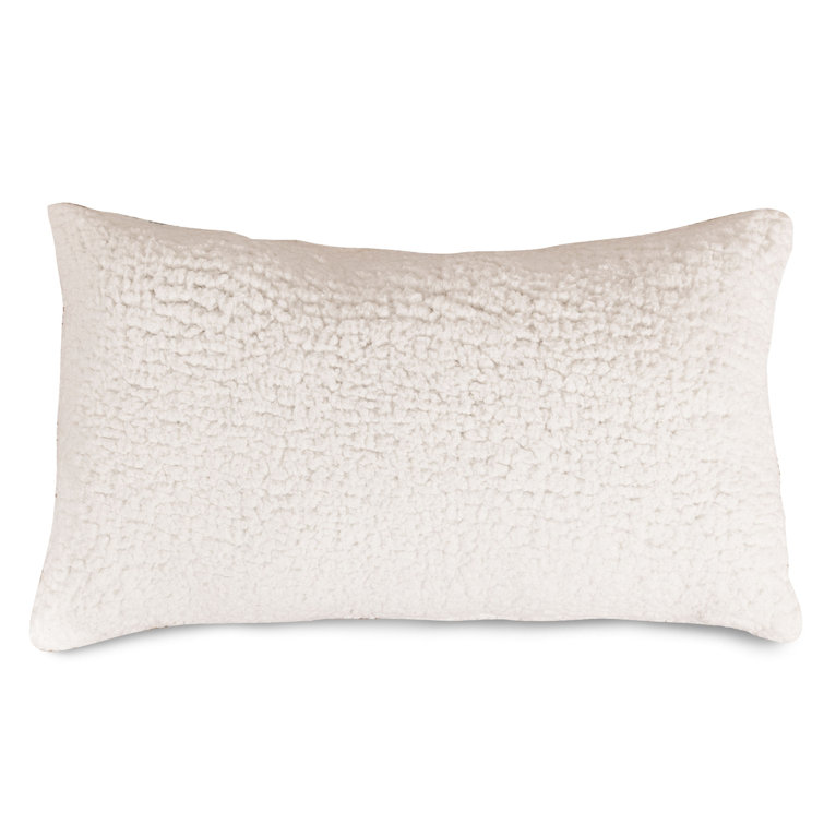 sherpa throw pillow