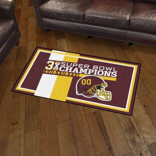 Washington Redskins Area Rug Carpet Anti-Skid Rugs Bedroom Living Room Floor Mat 