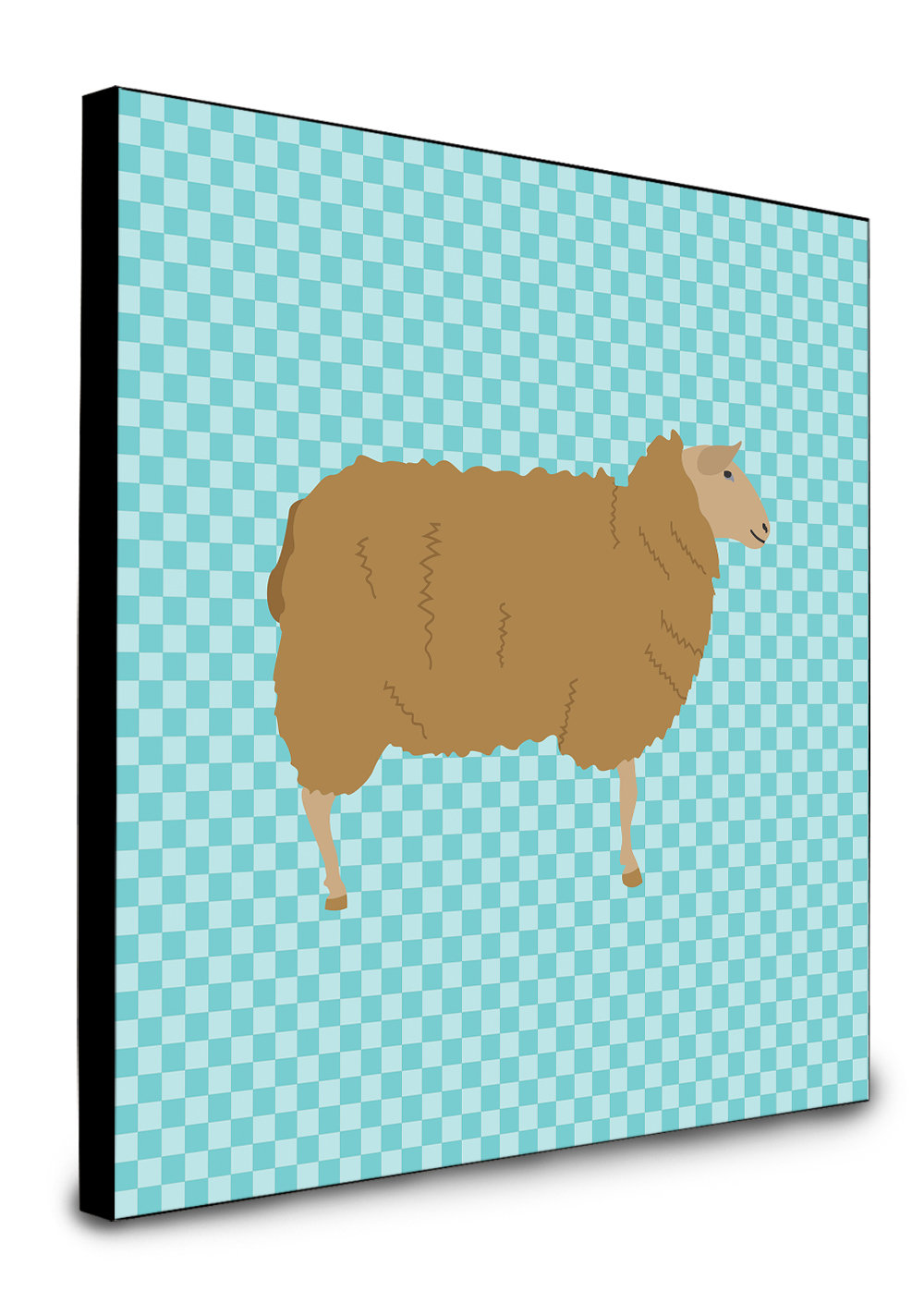 Harriet Bee Pietra East Friesian Sheep Artwork Wall Panel Wayfair