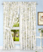 Charlton Home® Erie Floral Room Darkening Rod Pocket Curtain Panels ...