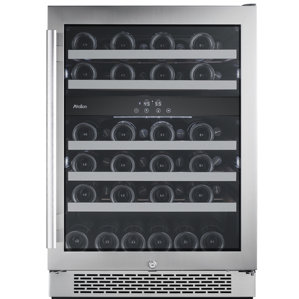 46 Bottle Dual Zone Built-In Wine Cooler by Avallon
