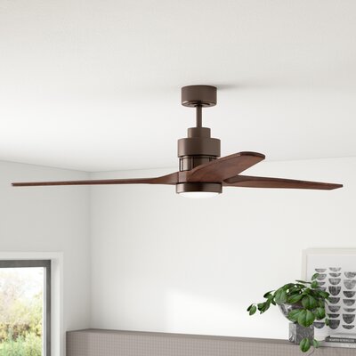 Mercury Row 60 Mcdaniels 3 Blade Ceiling Fan With Remote