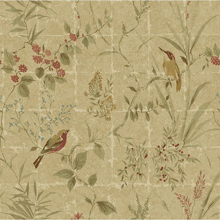 Brambly Cottage Garden Chinoiserie 10m x 52cm Wallpaper Roll & Reviews | Wayfair.co.uk